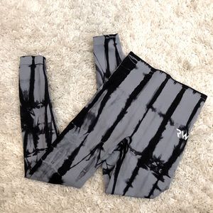 RapidWear Purple Tie Dye Leggings Sz S